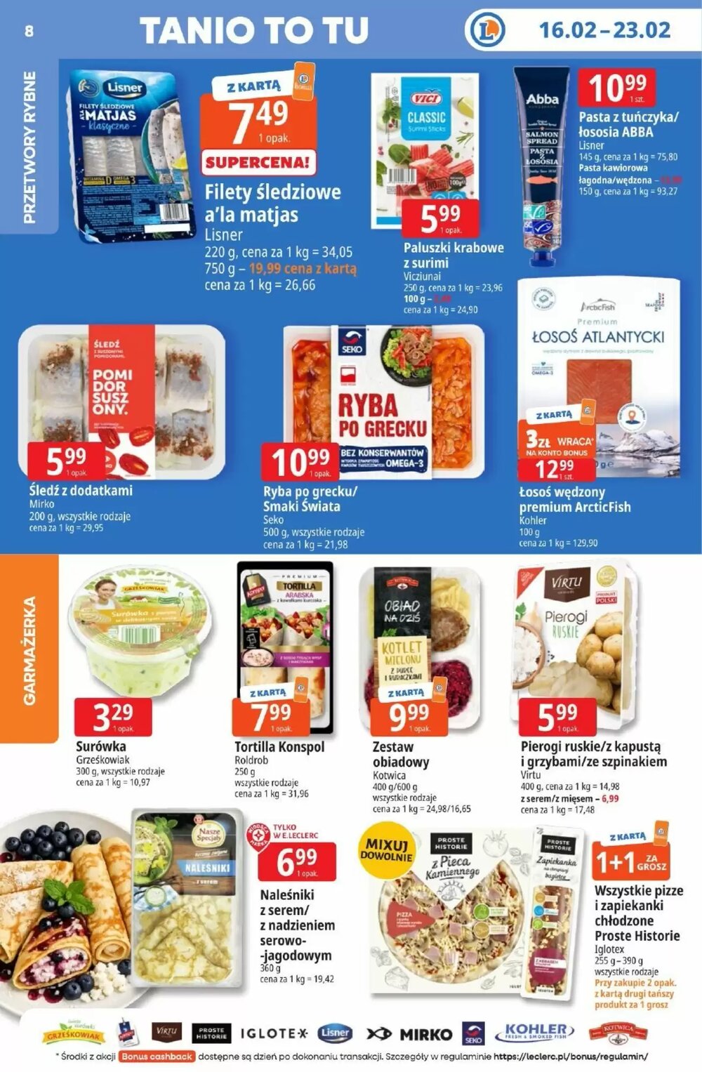 Gazetka promocyjna E.Leclerc  ważna od 16.02.2026 - Strona 8.