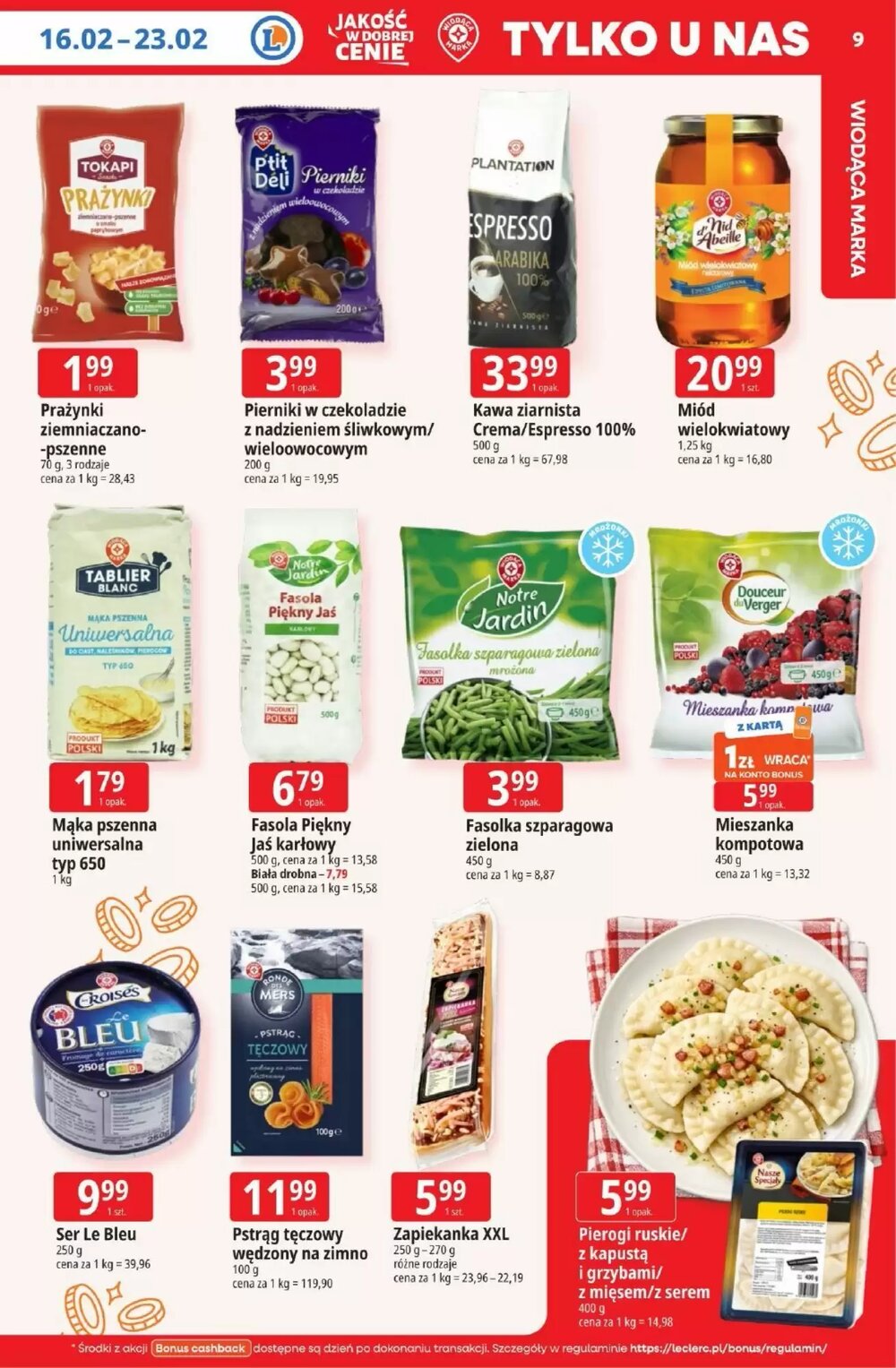 Gazetka promocyjna E.Leclerc  ważna od 16.02.2026 - Strona 9.