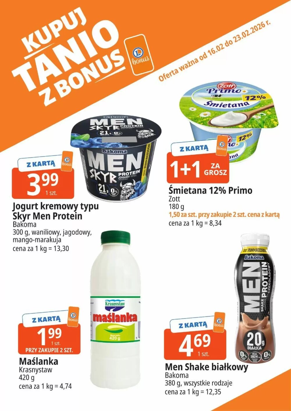 Gazetka promocyjna E.Leclerc  ważna od 16.02.2026 - Strona 2.