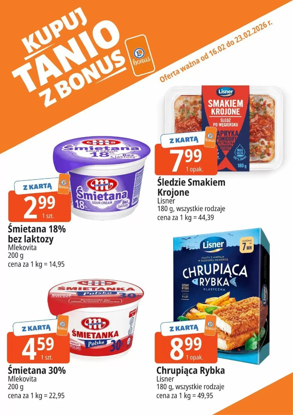 Gazetka promocyjna E.Leclerc  ważna od 16.02.2026 - Strona 6.