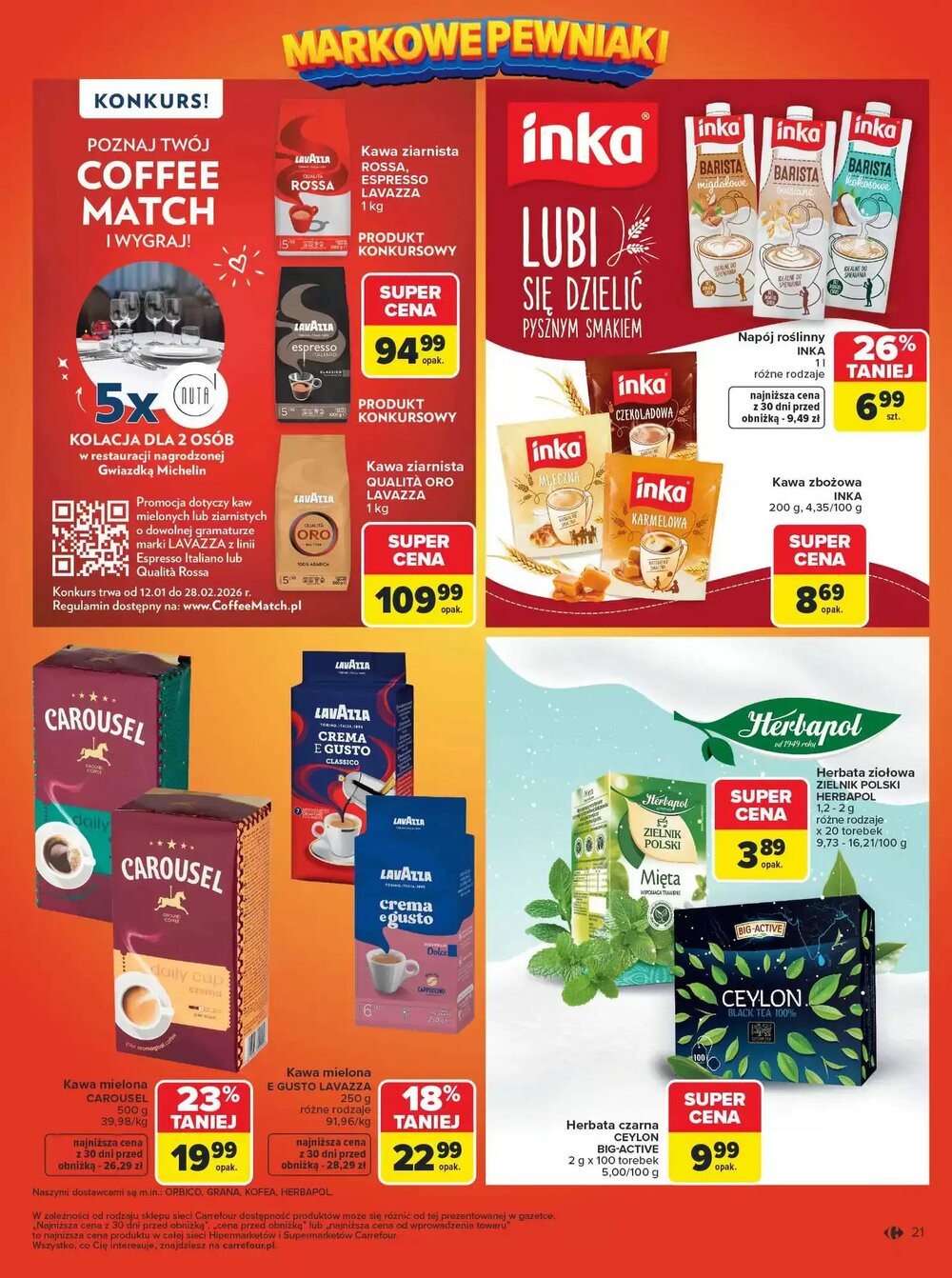 Gazetka promocyjna Carrefour Market  ważna od 16.02.2026 - Strona 23.