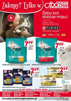 Gazetka promocyjna Społem  ważna od 16.02.2026