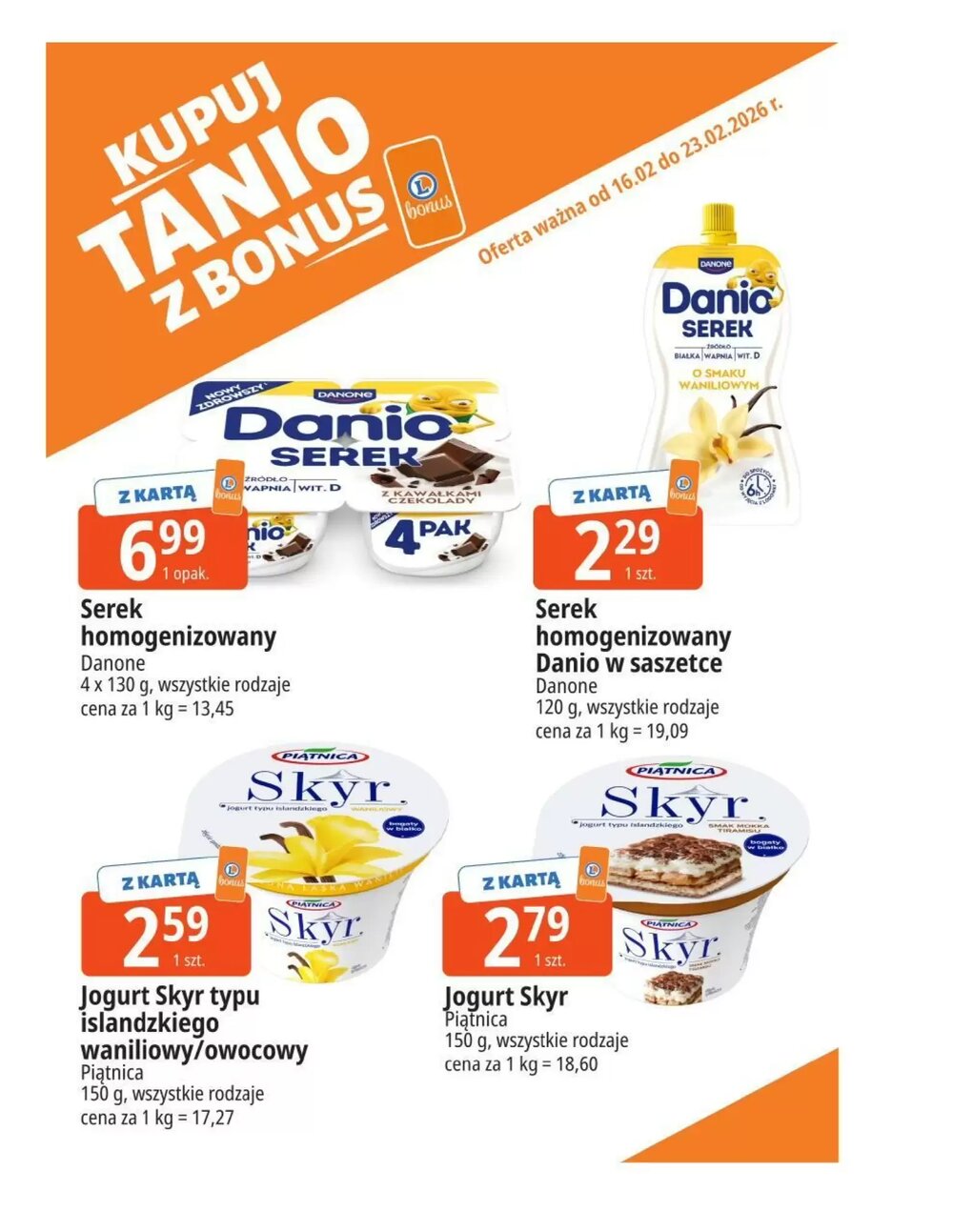 Gazetka promocyjna E.Leclerc  ważna od 16.02.2026 - Strona 3.