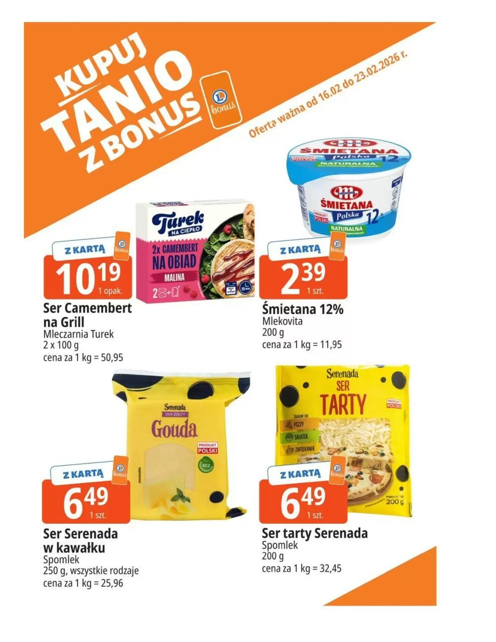 Gazetka promocyjna E.Leclerc  ważna od 16.02.2026 - Strona 4.