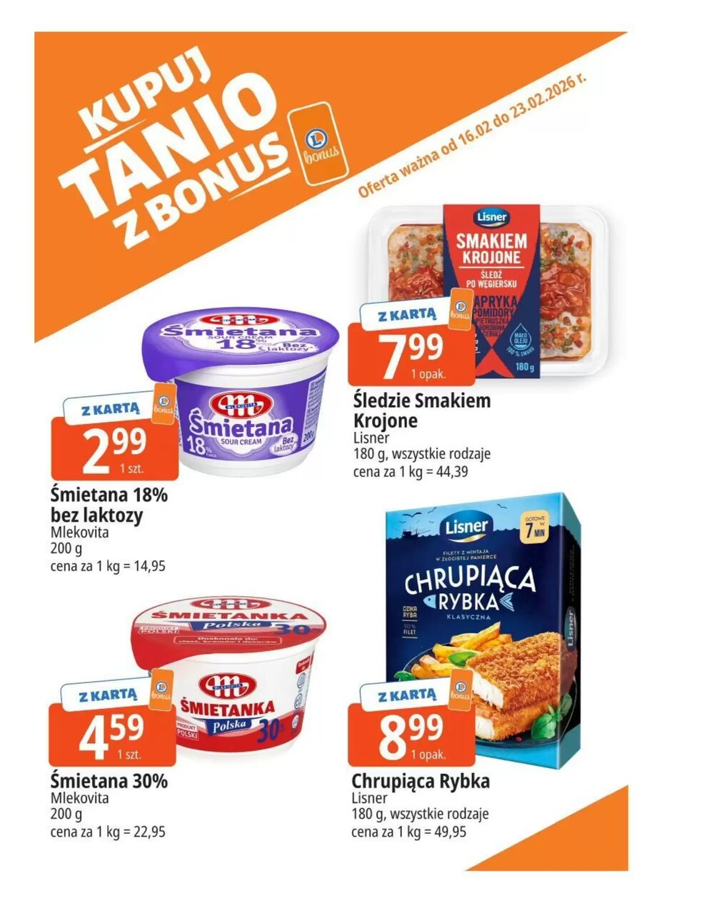 Gazetka promocyjna E.Leclerc  ważna od 16.02.2026 - Strona 6.