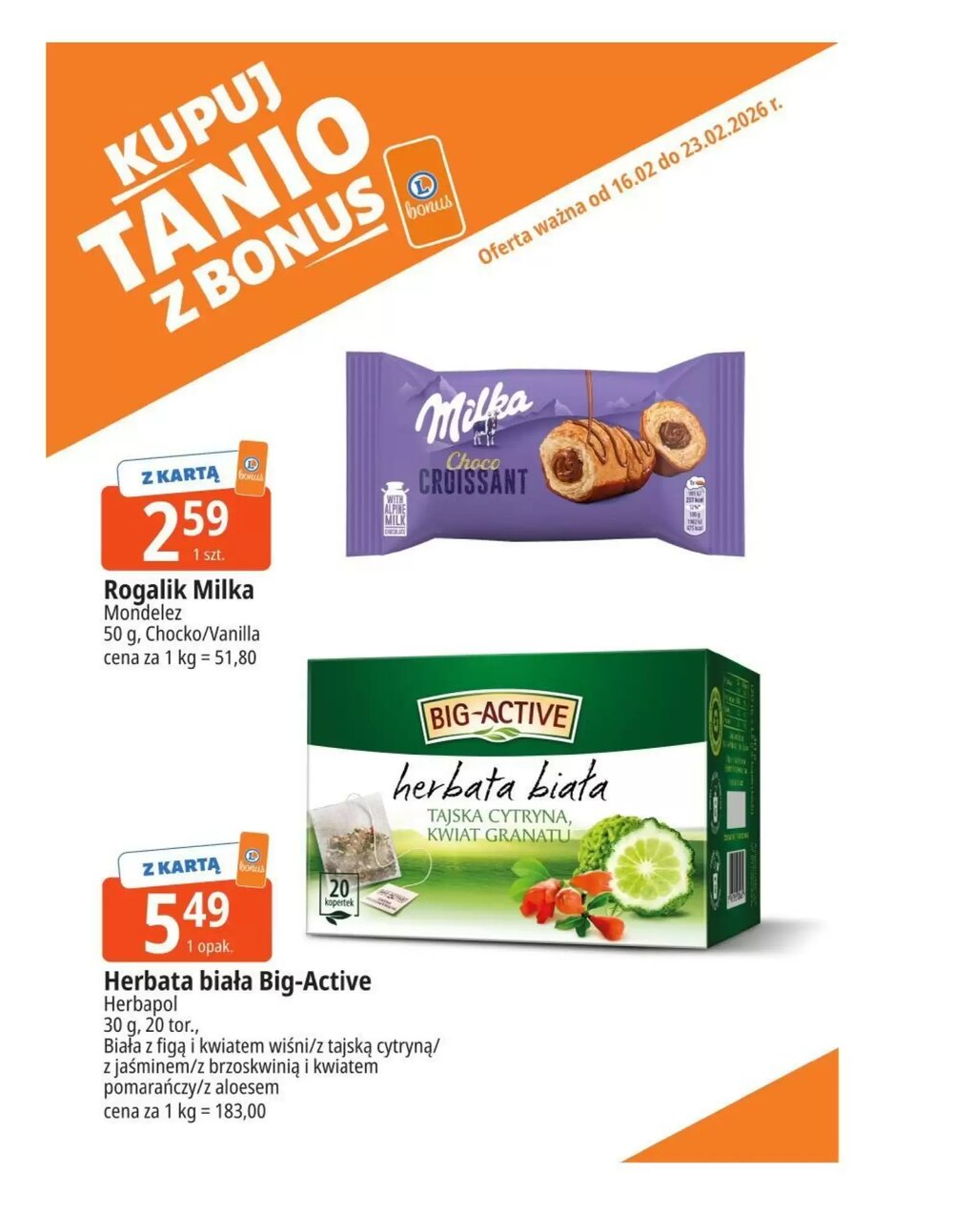 Gazetka promocyjna E.Leclerc  ważna od 16.02.2026 - Strona 8.