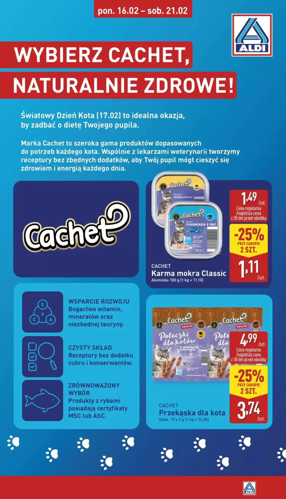 Gazetka promocyjna ALDI  ważna od 16.02.2026 - Strona 1.