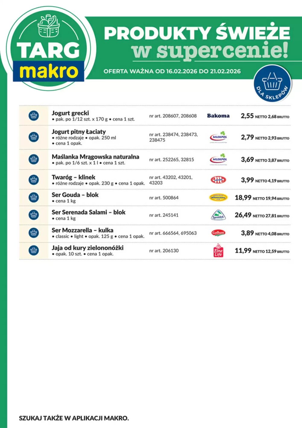 Gazetka promocyjna Makro  ważna od 16.02.2026 - Strona 7.