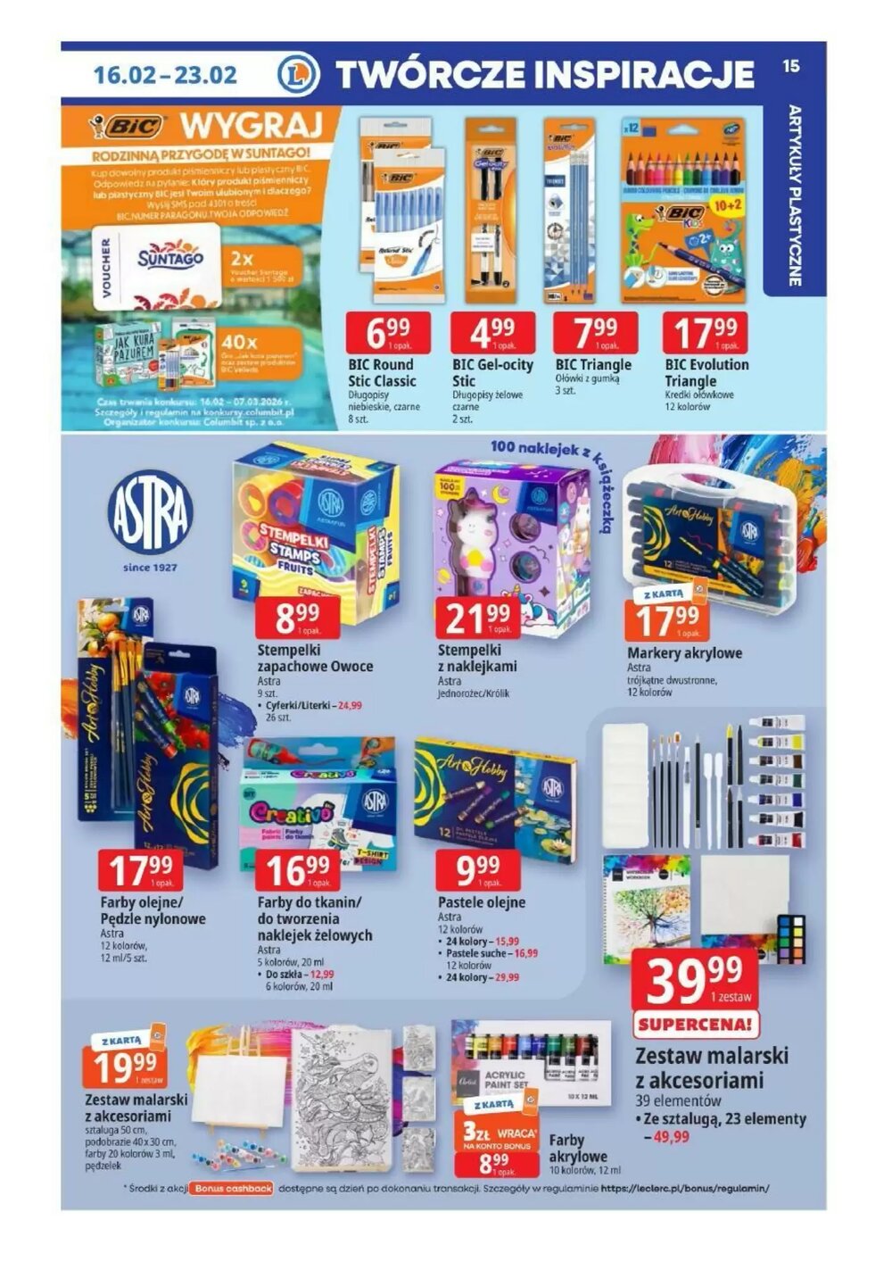 Gazetka promocyjna E.Leclerc  ważna od 16.02.2026 - Strona 15.