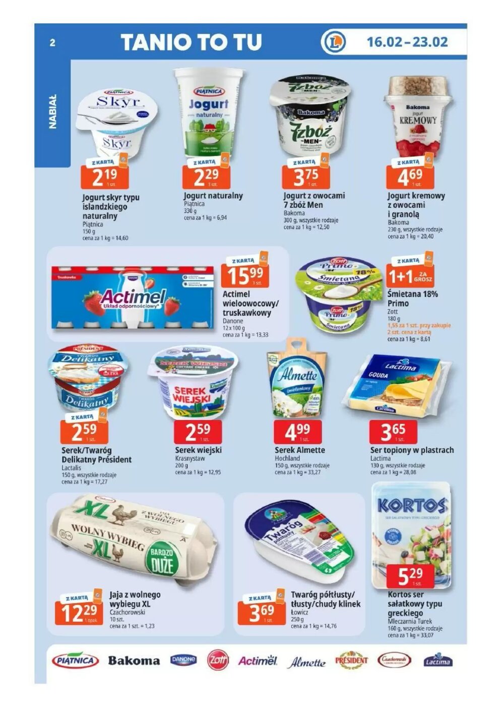 Gazetka promocyjna E.Leclerc  ważna od 16.02.2026 - Strona 2.