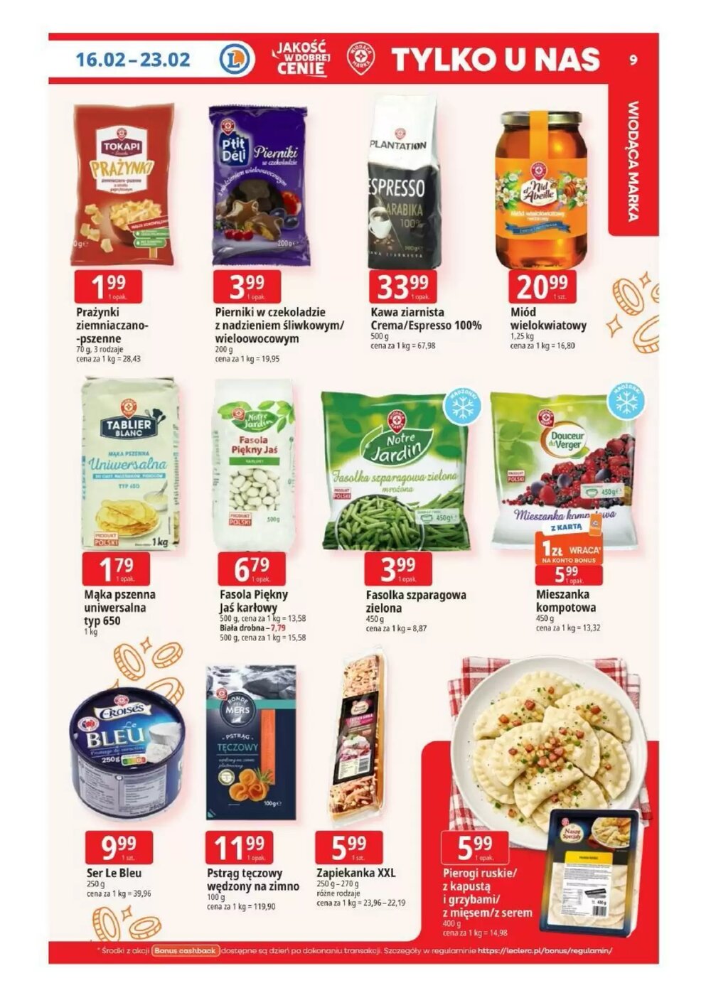 Gazetka promocyjna E.Leclerc  ważna od 16.02.2026 - Strona 9.