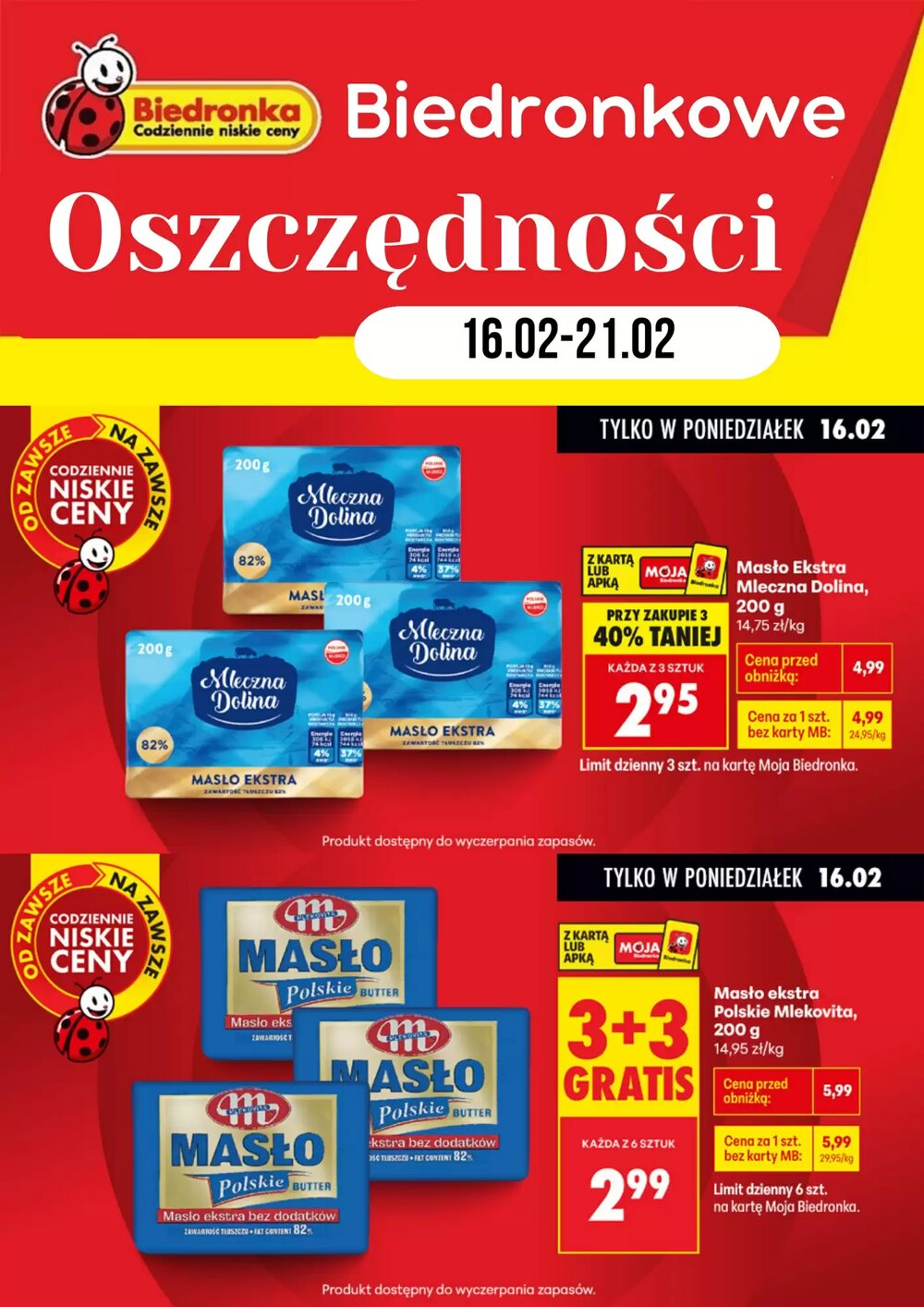 Gazetka promocyjna Biedronka  ważna od 16.02.2026 - Strona 1.