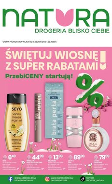 Gazetka promocyjna Drogerie Natura  ważna od 16.02.2026