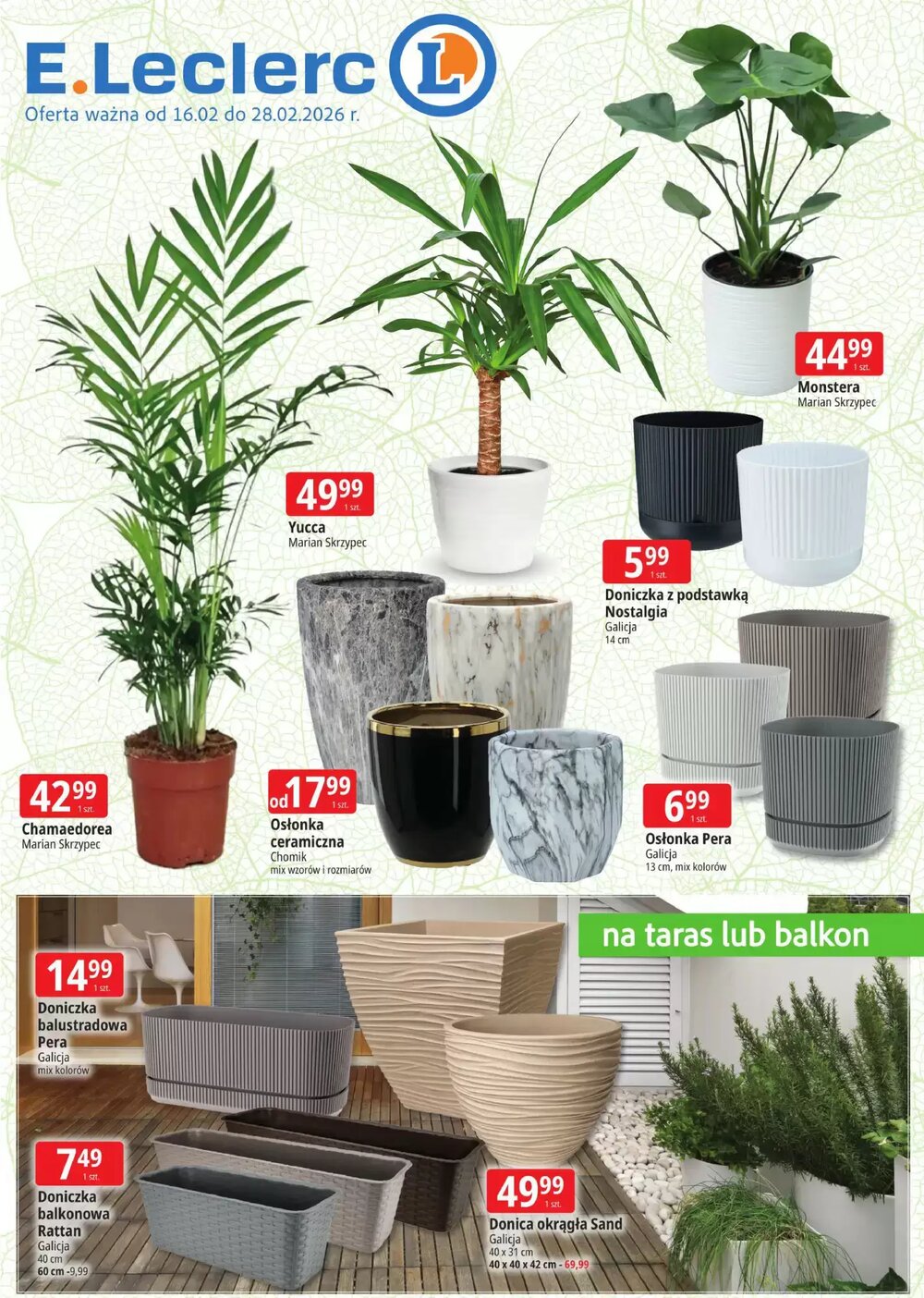 Gazetka promocyjna E.Leclerc  ważna od 16.02.2026 - Strona 1.
