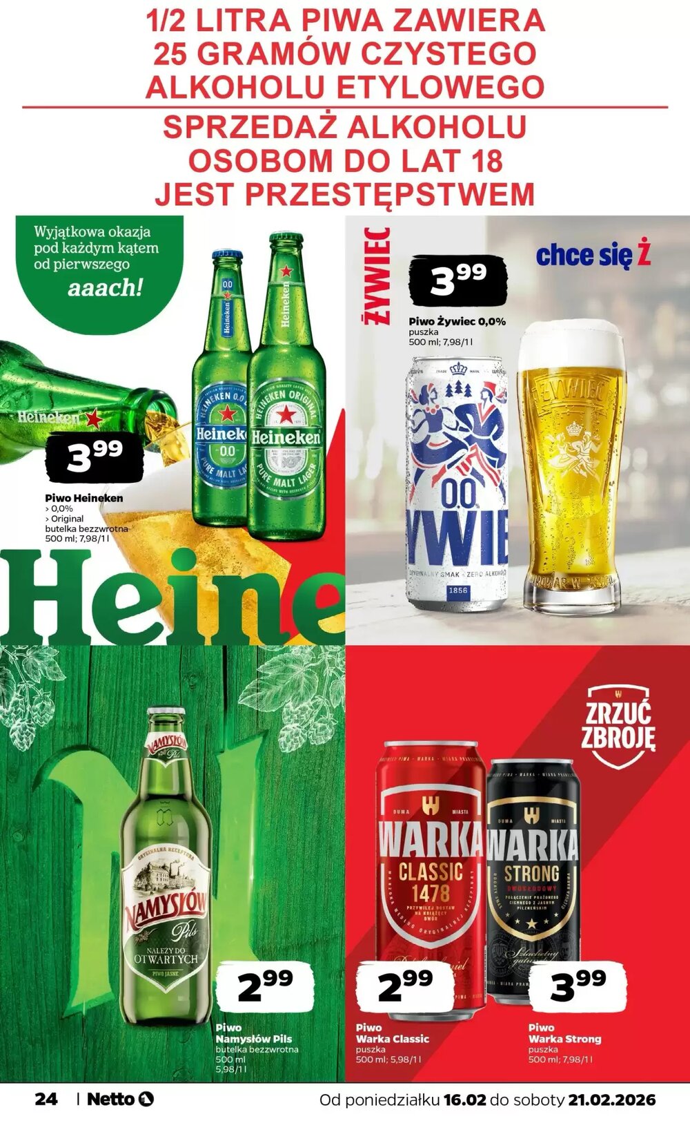 Gazetka promocyjna Netto  ważna od 16.02.2026 - Strona 24.