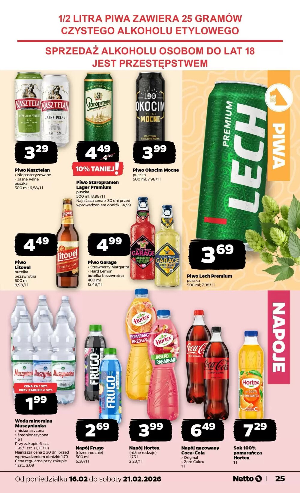 Gazetka promocyjna Netto  ważna od 16.02.2026 - Strona 25.