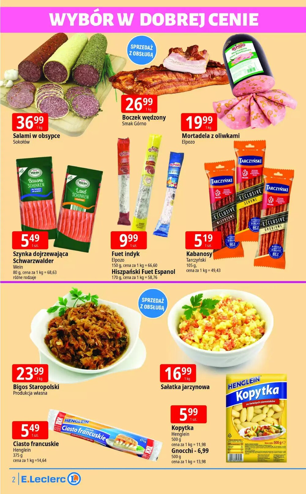 Gazetka promocyjna E.Leclerc  ważna od 16.02.2026 - Strona 2.