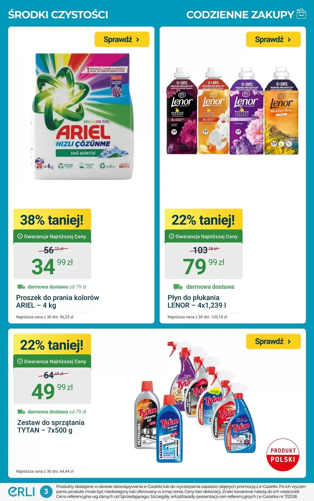 Gazetka promocyjna ERLI  ważna od 16.02.2026 - Strona 3.