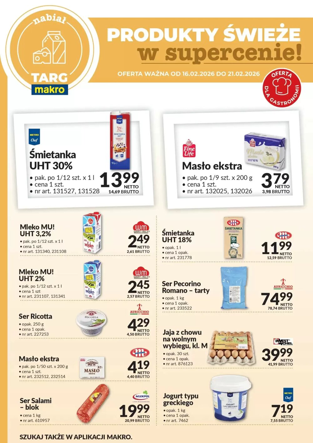 Gazetka promocyjna Makro  ważna od 16.02.2026 - Strona 3.