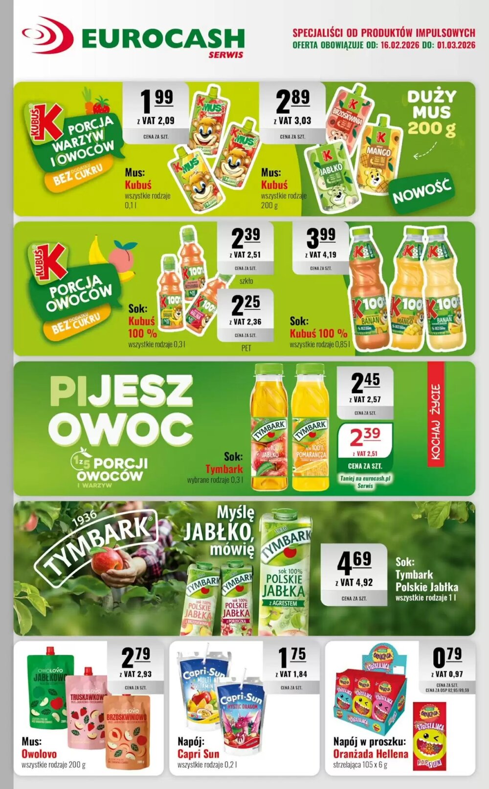 Gazetka promocyjna Eurocash  ważna od 16.02.2026 - Strona 12.