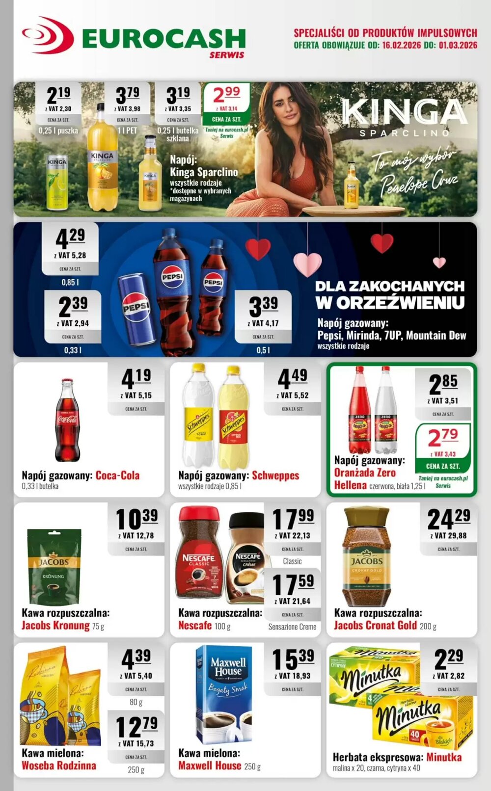 Gazetka promocyjna Eurocash  ważna od 16.02.2026 - Strona 14.