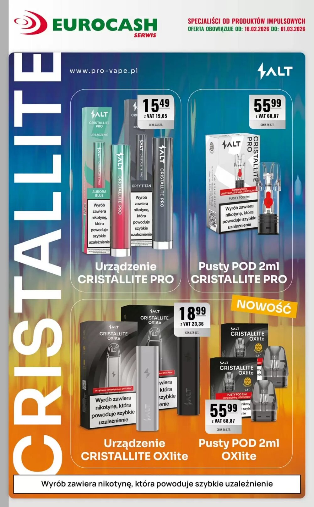 Gazetka promocyjna Eurocash  ważna od 16.02.2026 - Strona 16.