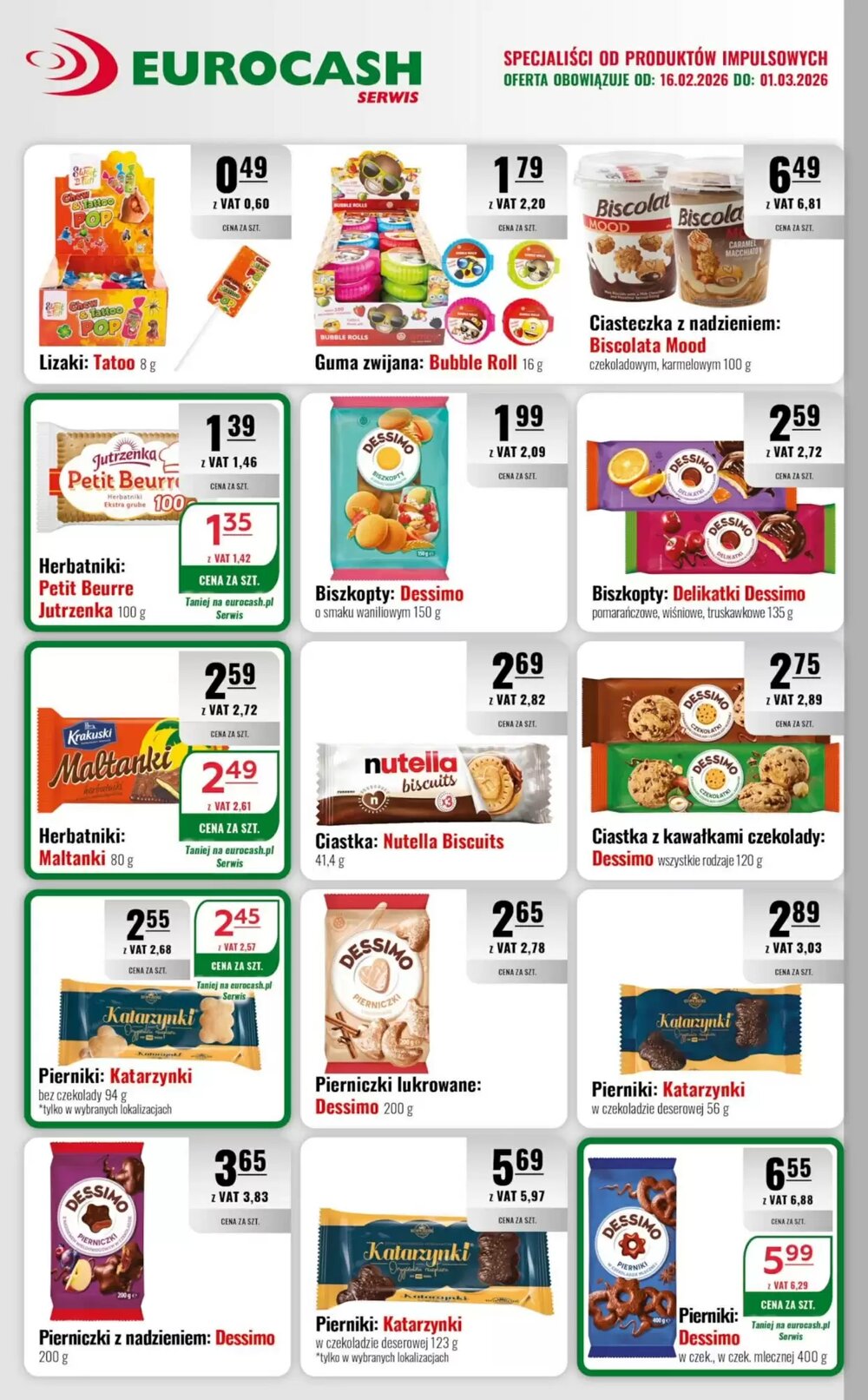 Gazetka promocyjna Eurocash  ważna od 16.02.2026 - Strona 3.