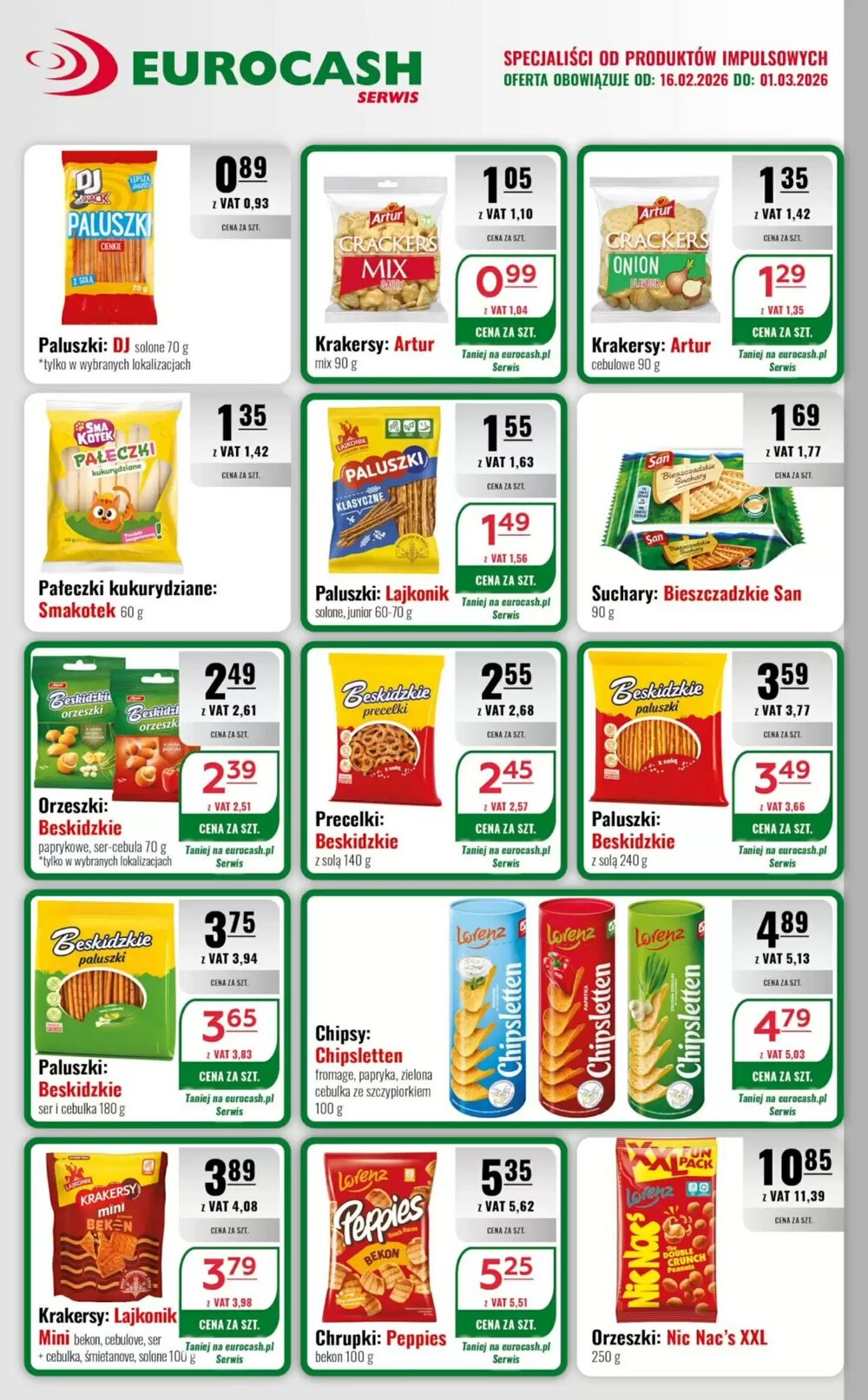 Gazetka promocyjna Eurocash  ważna od 16.02.2026 - Strona 7.