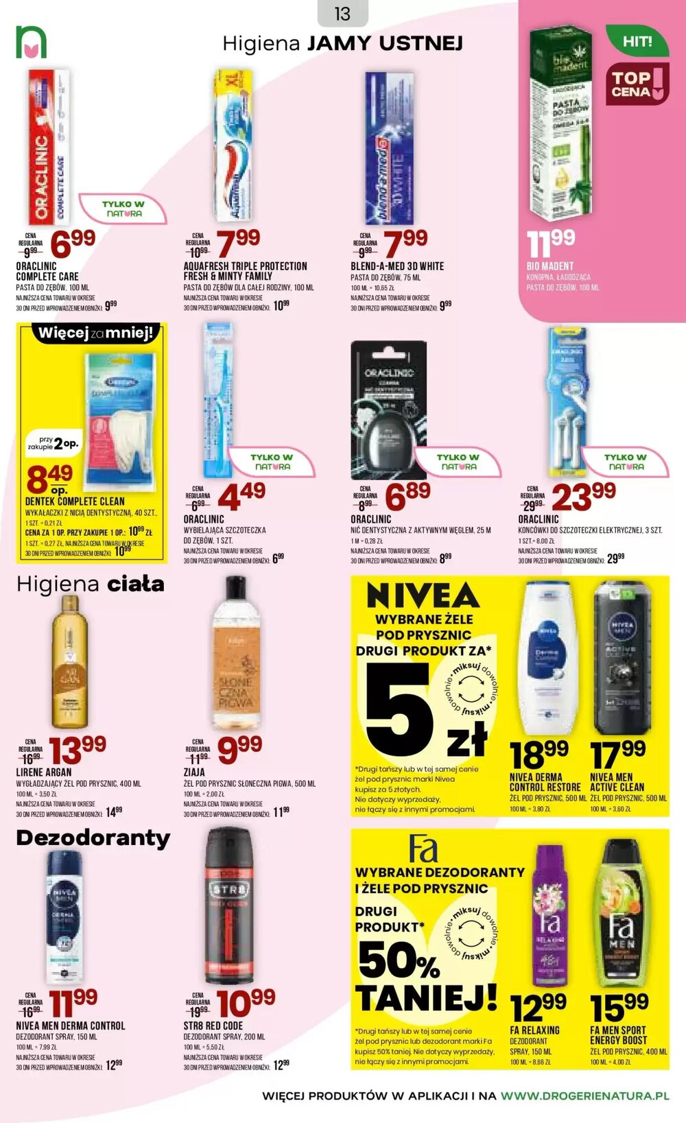 Gazetka promocyjna Drogerie Natura  ważna od 16.02.2026 - Strona 13.