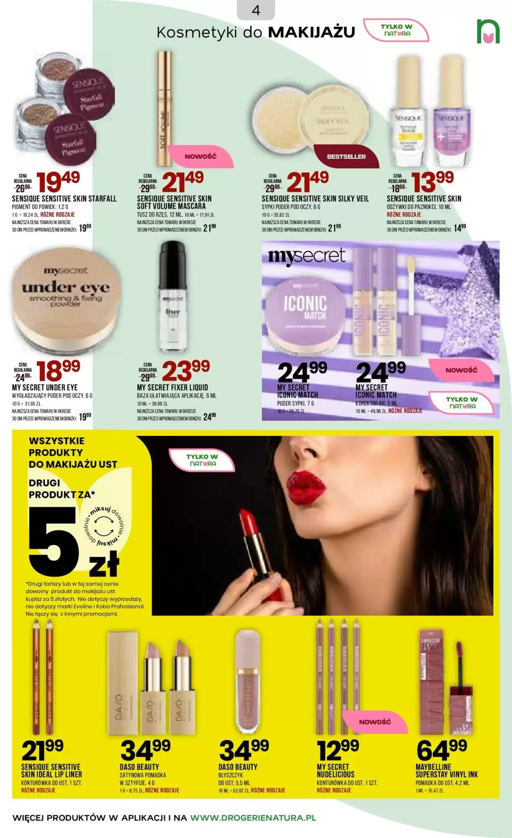 Gazetka promocyjna Drogerie Natura  ważna od 16.02.2026 - Strona 4.