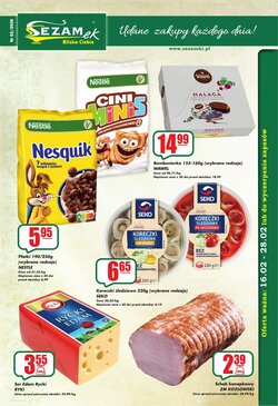 Gazetka promocyjna Sezamek ważna od 16.02.2026