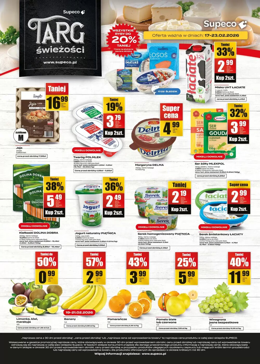 Gazetka promocyjna Supeco  ważna od 17.02.2026 - Strona 1.