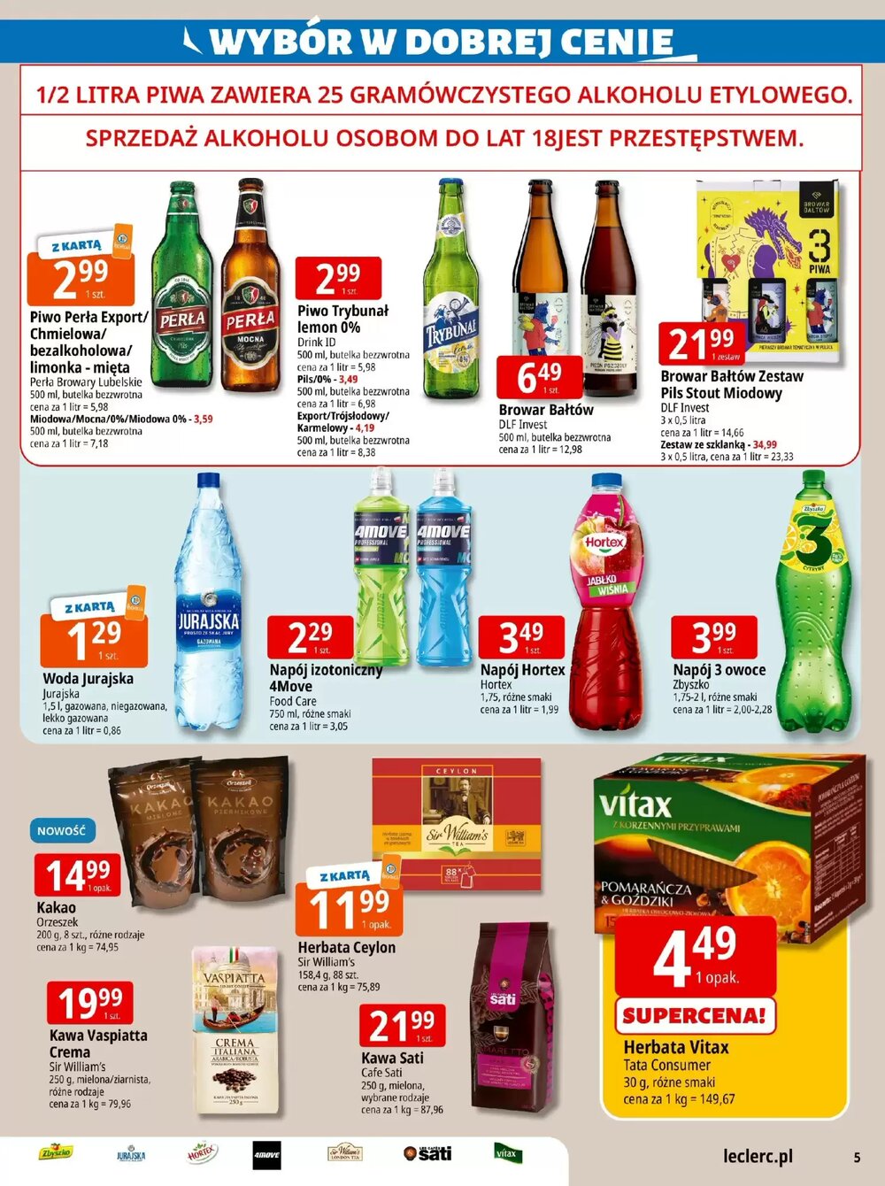 Gazetka promocyjna E.Leclerc  ważna od 17.02.2026 - Strona 5.