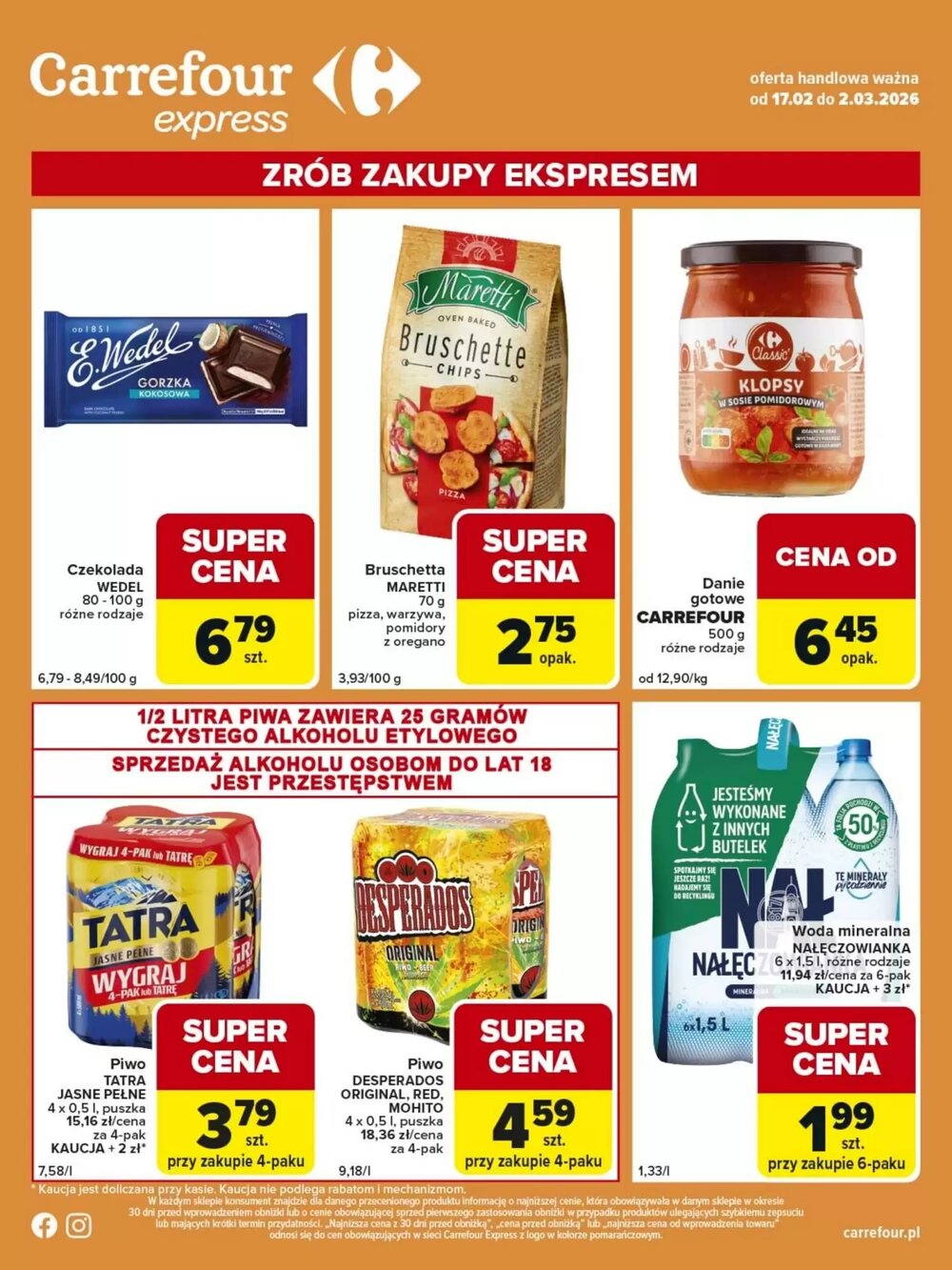 Gazetka promocyjna Carrefour Express  ważna od 17.02.2026 - Strona 1.