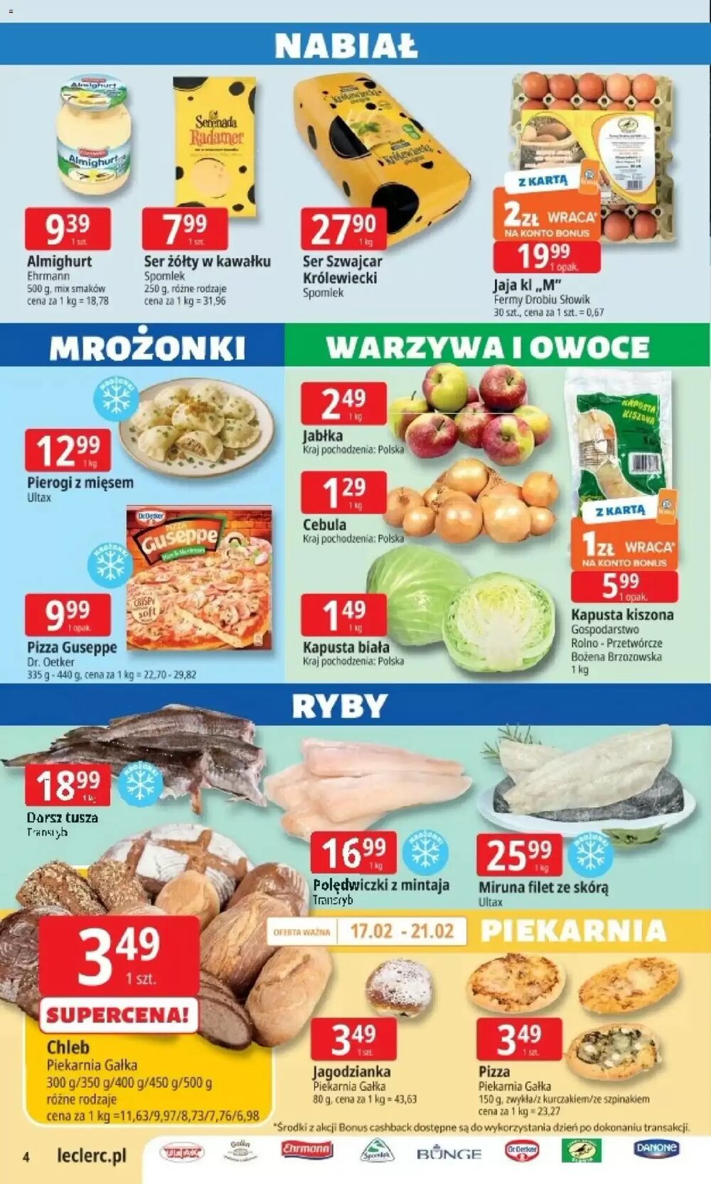 Gazetka promocyjna E.Leclerc  ważna od 17.02.2026 - Strona 4.