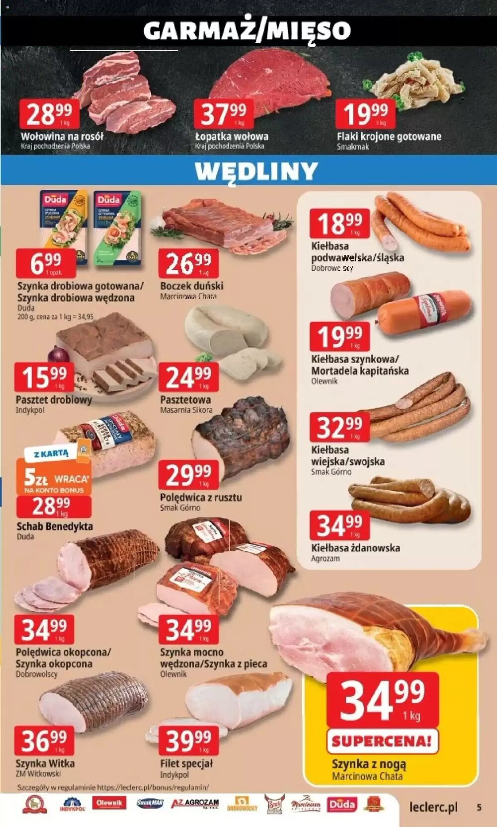 Gazetka promocyjna E.Leclerc  ważna od 17.02.2026 - Strona 5.