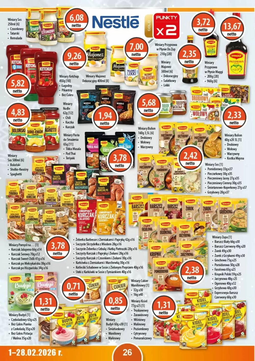 Gazetka promocyjna DUO-TES  ważna od 17.02.2026 - Strona 26.