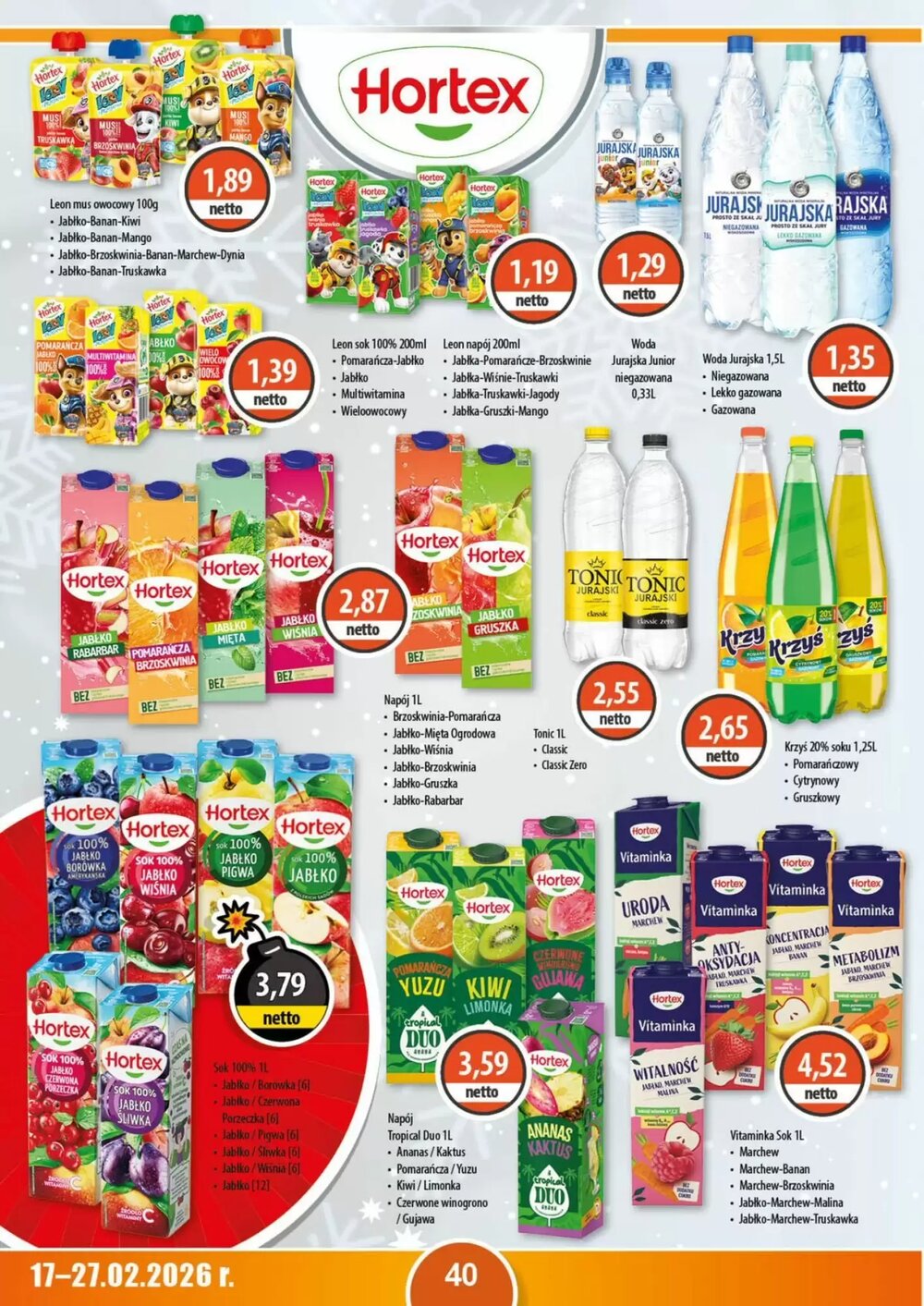 Gazetka promocyjna DUO-TES  ważna od 17.02.2026 - Strona 40.