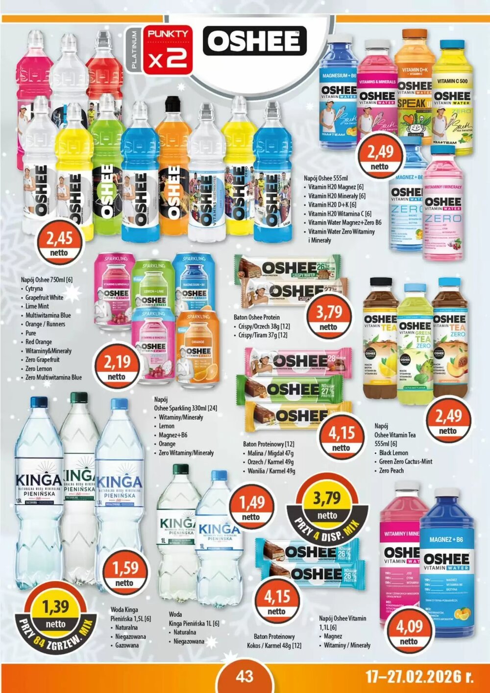 Gazetka promocyjna DUO-TES  ważna od 17.02.2026 - Strona 43.