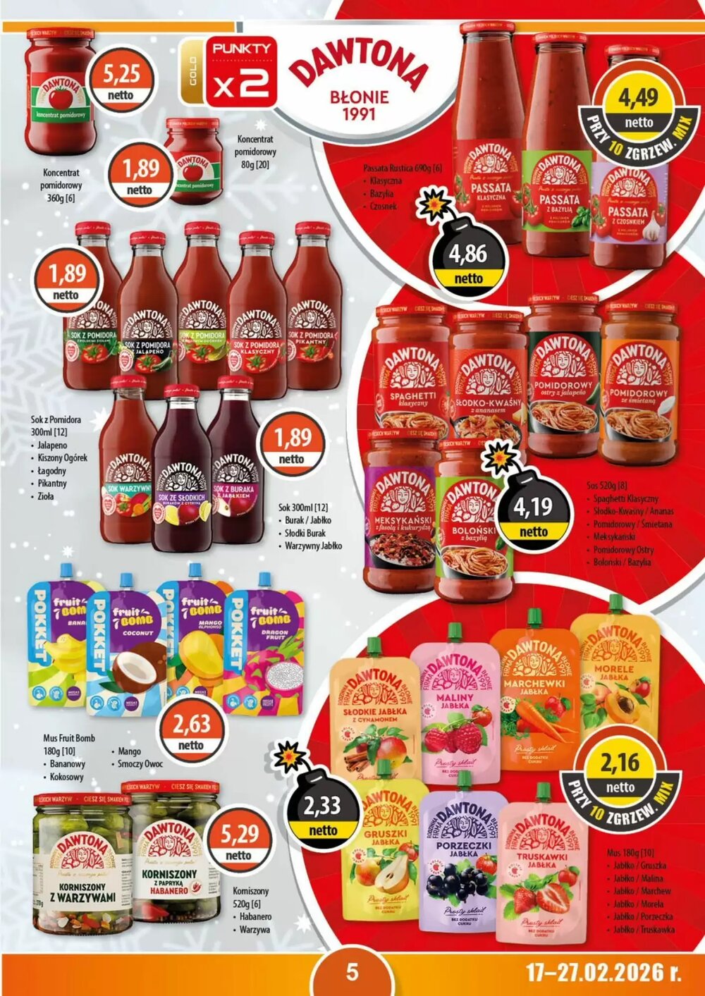 Gazetka promocyjna DUO-TES  ważna od 17.02.2026 - Strona 5.