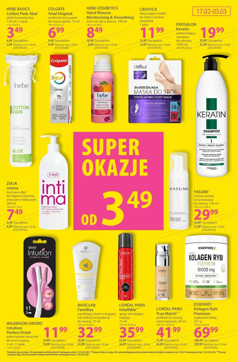 Gazetka promocyjna Hebe  ważna od 17.02.2026 - Strona 15.