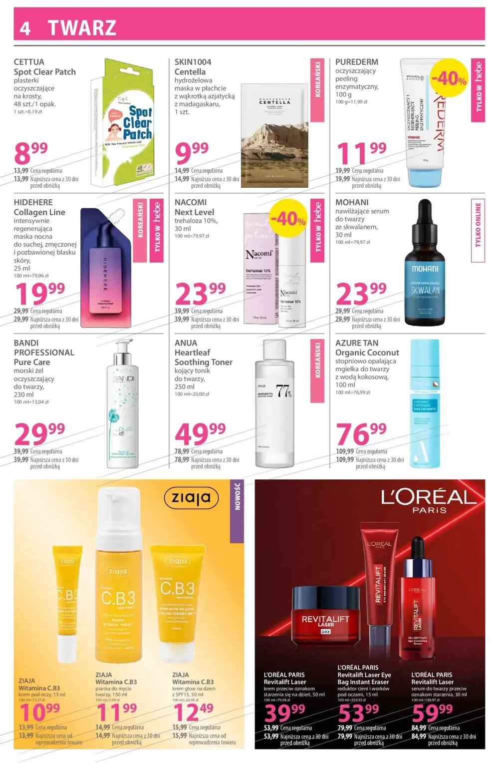 Gazetka promocyjna Hebe  ważna od 17.02.2026 - Strona 4.