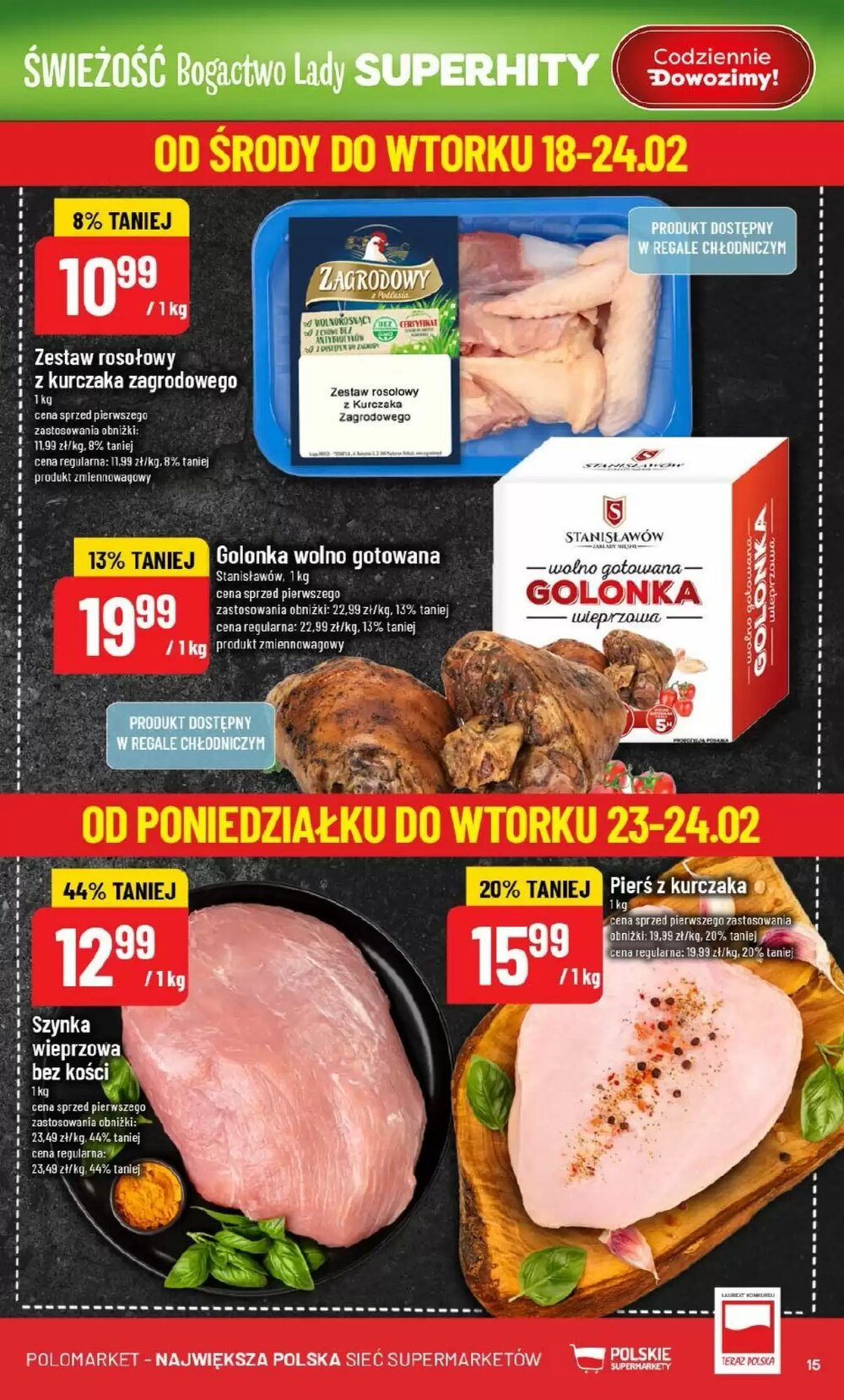 Gazetka promocyjna Polomarket  ważna od 18.02.2026 - Strona 15.