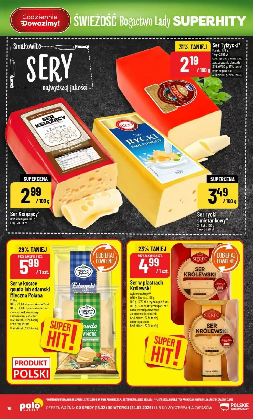 Gazetka promocyjna Polomarket  ważna od 18.02.2026 - Strona 16.