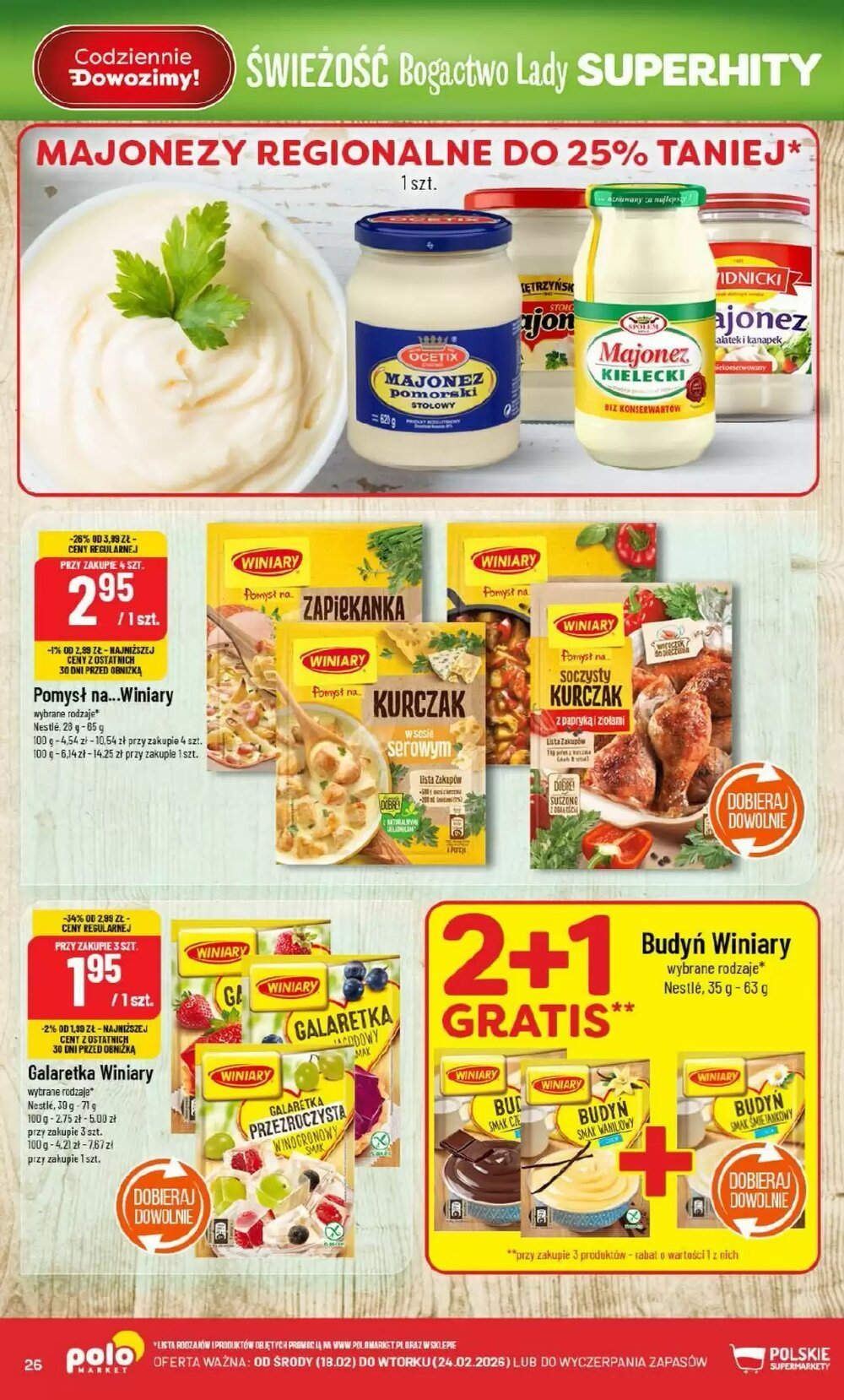 Gazetka promocyjna Polomarket  ważna od 18.02.2026 - Strona 26.
