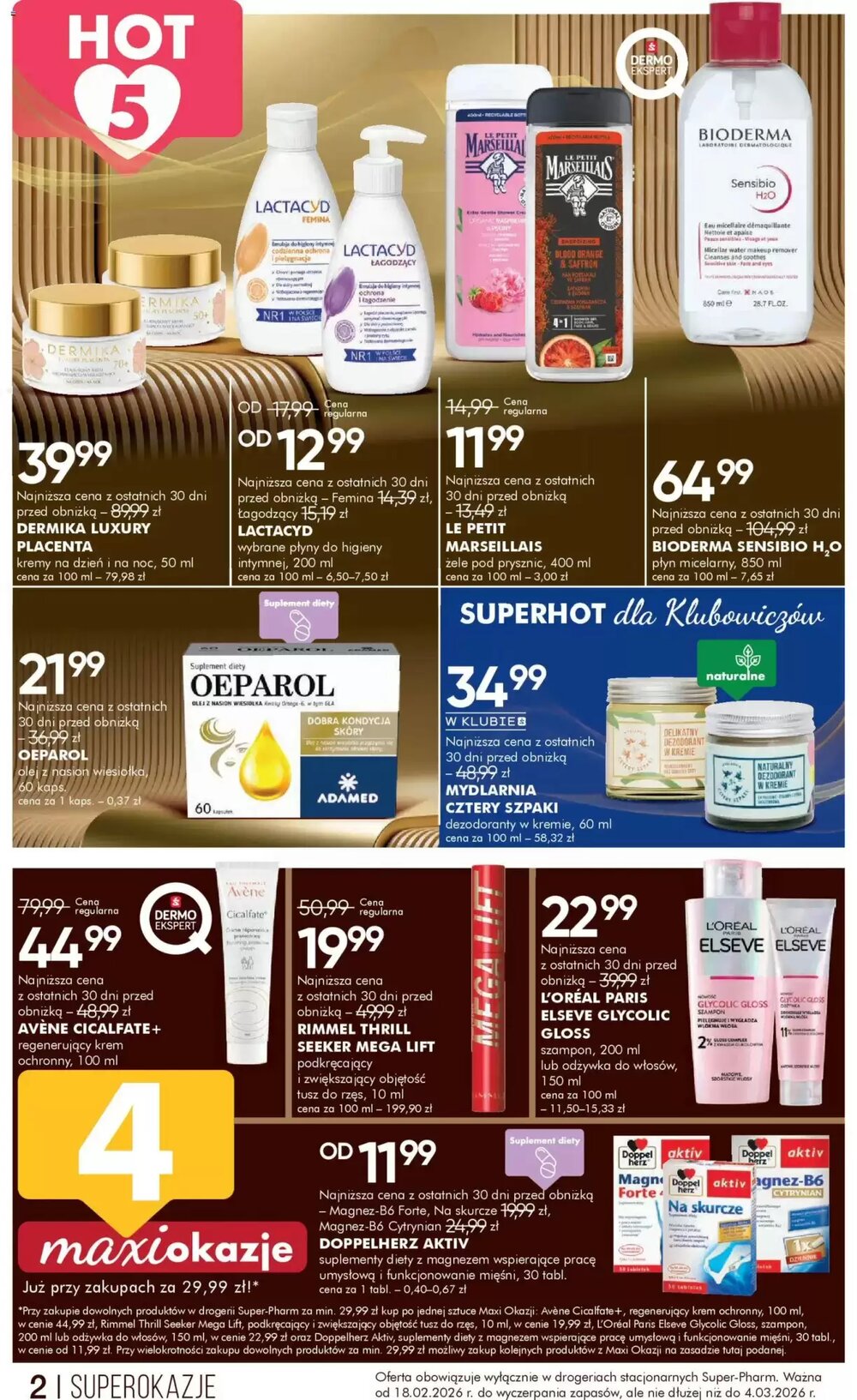 Gazetka promocyjna SuperPharm  ważna od 18.02.2026 - Strona 2.