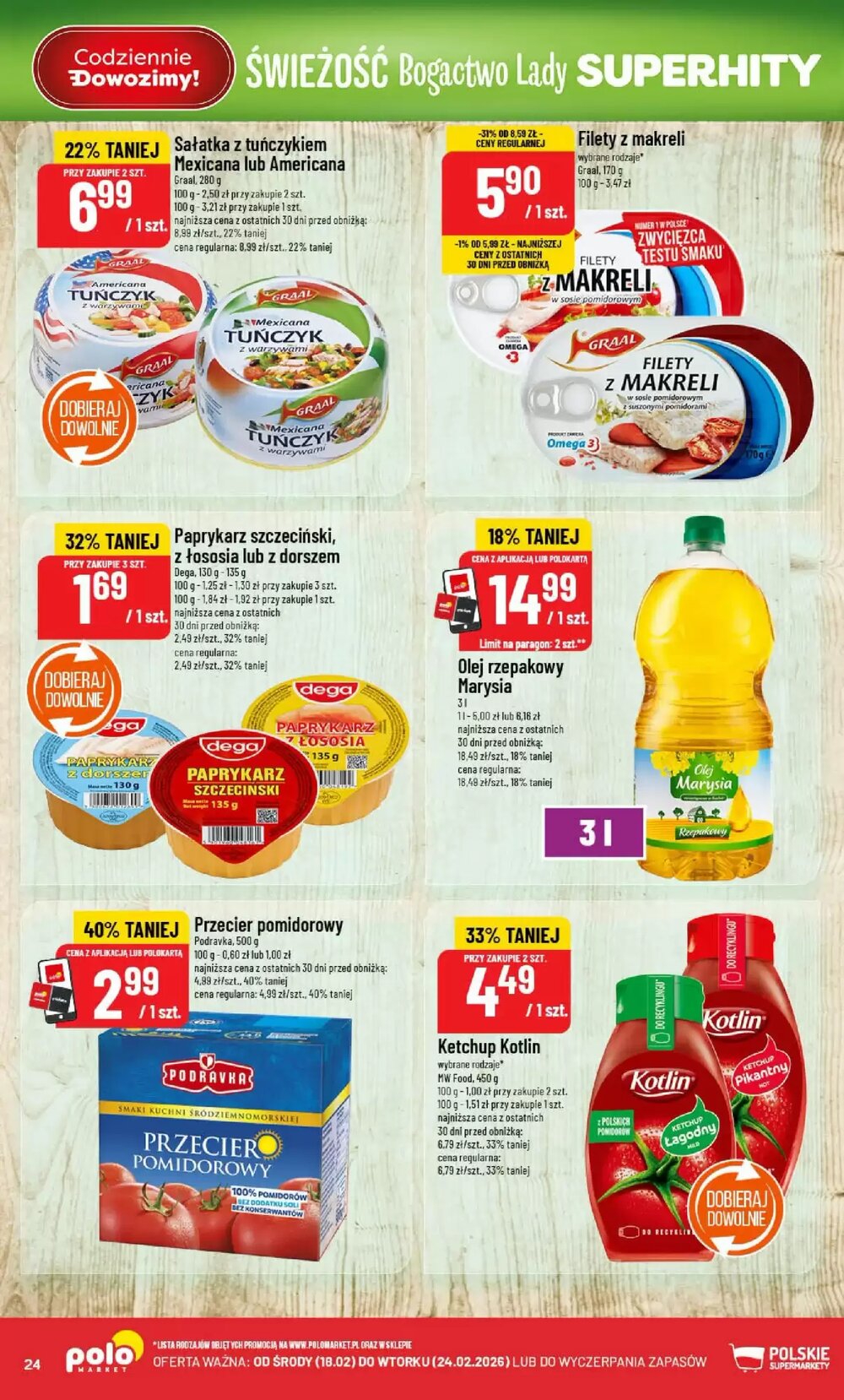 Gazetka promocyjna Polomarket  ważna od 18.02.2026 - Strona 24.