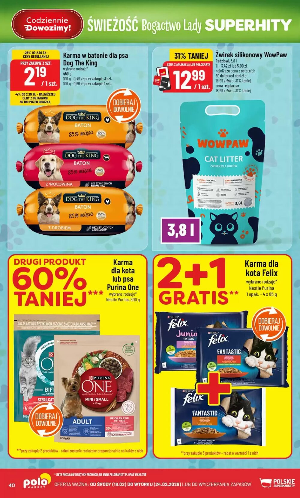 Gazetka promocyjna Polomarket  ważna od 18.02.2026 - Strona 40.