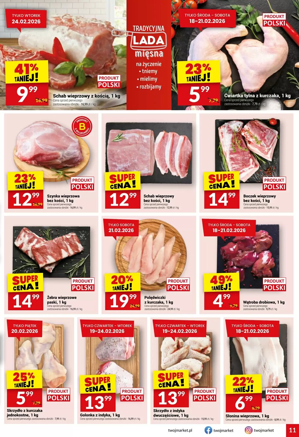 Gazetka promocyjna Twój Market  ważna od 18.02.2026 - Strona 11.
