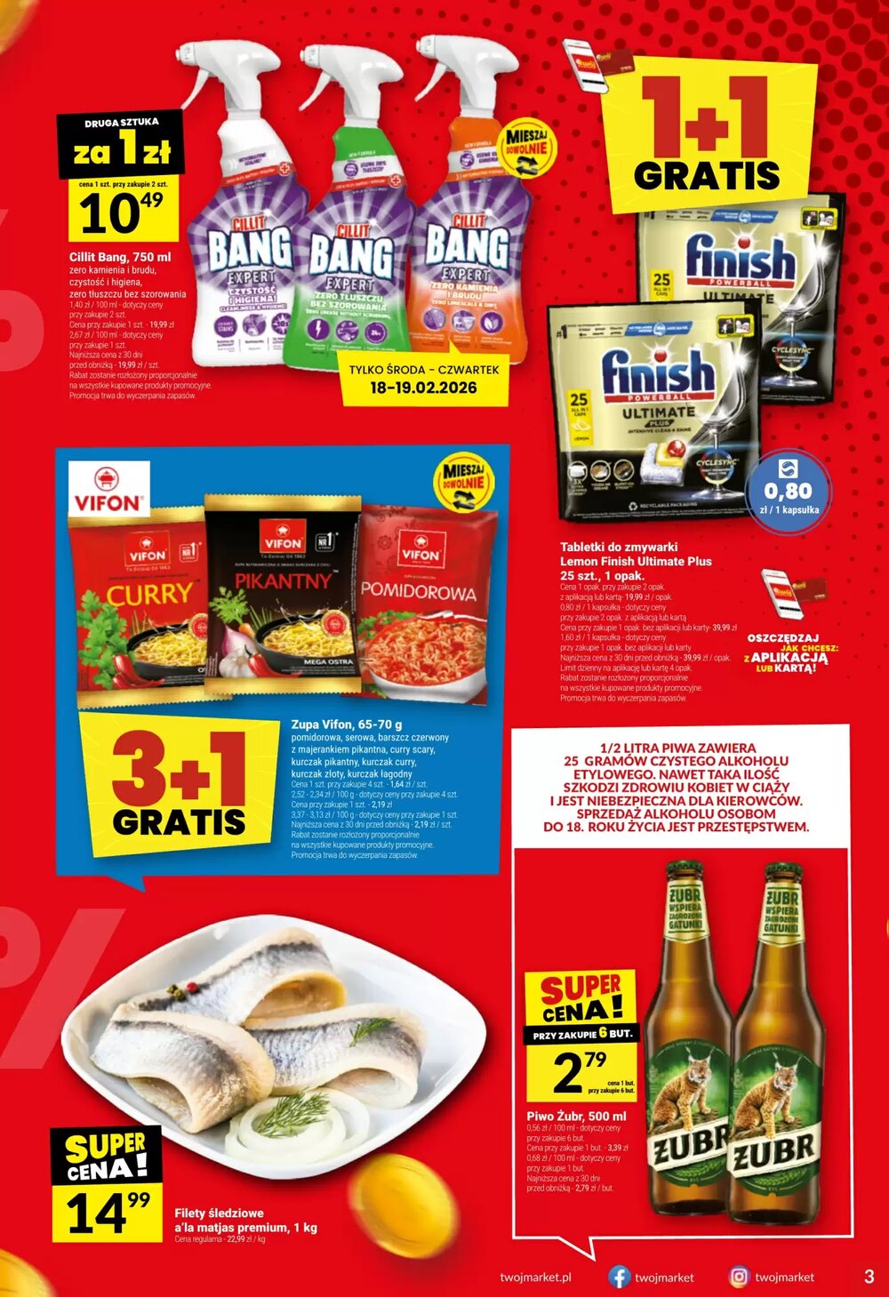 Gazetka promocyjna Twój Market  ważna od 18.02.2026 - Strona 3.